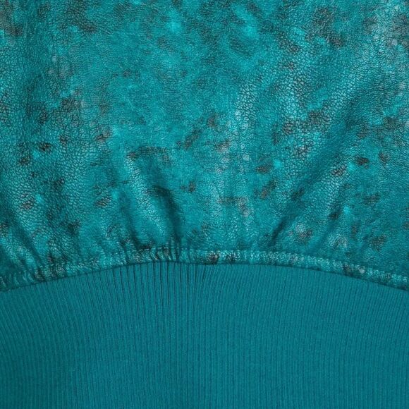 Disney Descendants Uma Faux Leather Moto Jacket Sz 11/12 - Picture 9 of 15